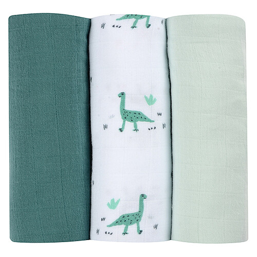 BÉABA Boîte de 3 Langes - Jurassic