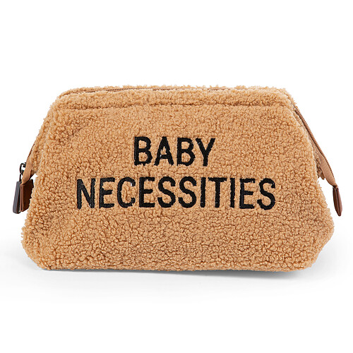 Childhome Trousse de Toilette Baby Necessities - Teddy Beige