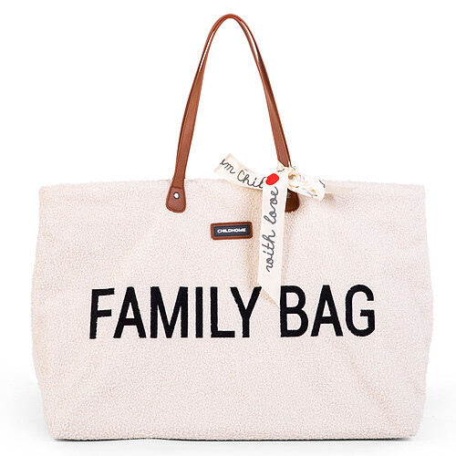 Childhome Family Bag Teddy - Ecru