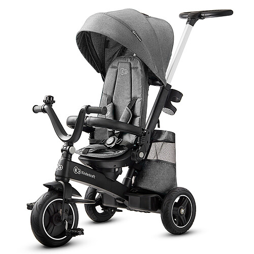 Kinderkraft Tricycle EASYTWIST - Platinum Grey