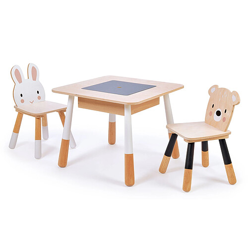 Tender Leaf Toys Ensemble Table et Chaises Forêt