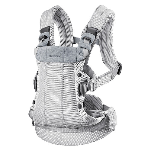 BabyBjörn Porte-bébé Harmony 3D Mesh - Argent