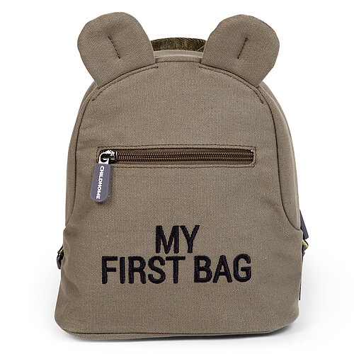 Childhome Sac à Dos My First Bag Canvas - Kaki