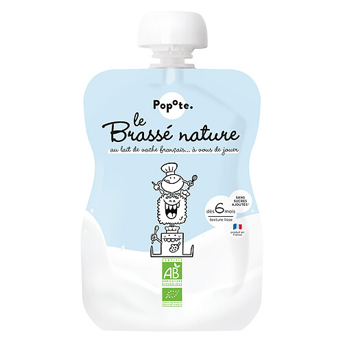 Popote Gourde Repas Bio Brassé Nature - 100 g