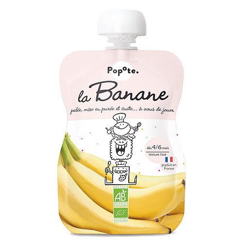 Popote Gourde Repas Bio Banane - 120 g