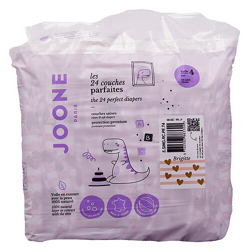 Joone Lot de 24 Couches Iconiques Brigitte - T4