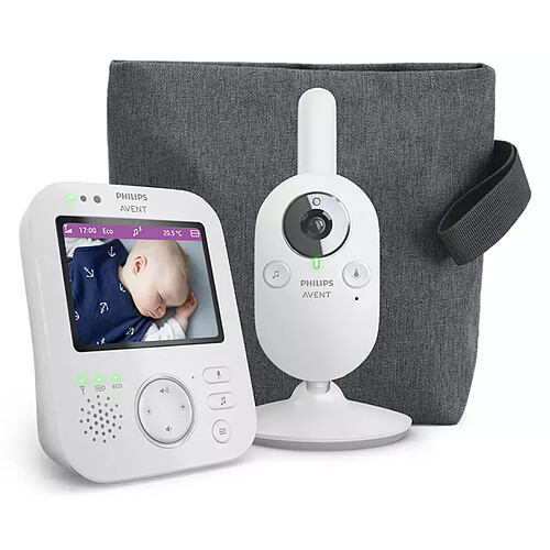 Philips Avent Ecoute-bébé Vidéo 3,5 pouces SCD892/26