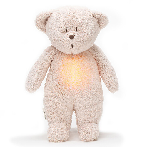 Peluche Veilleuse Musicale Ourson Moonie - Rose Blush