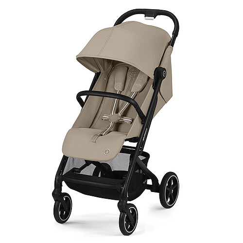 Cybex Poussette Citadine Ultra-compacte Beezy Châssis Black - Almond Beige