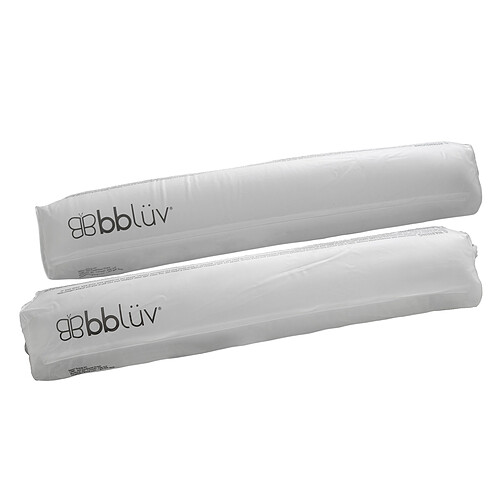 Bblüv Lot de 2 Barrières de Lit Gonflables Bümps - Blanc