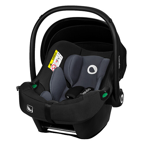 Lionelo Siège Auto Astrid i-Size Groupe 0+ - Black Grey