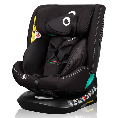 Lionelo Siège Auto Bastiaan One i-Size Groupe 0/1/2/3 - Black Carbon