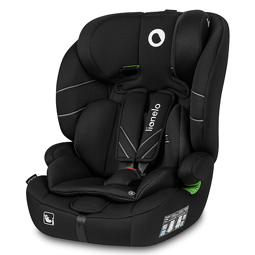 Lionelo Siège Auto Levi One i-Size Groupe 1/2/3 - Black Carbon
