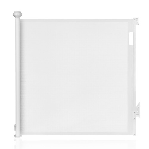 Lionelo Barrière de Sécurité Rétractable Thea - White Natural