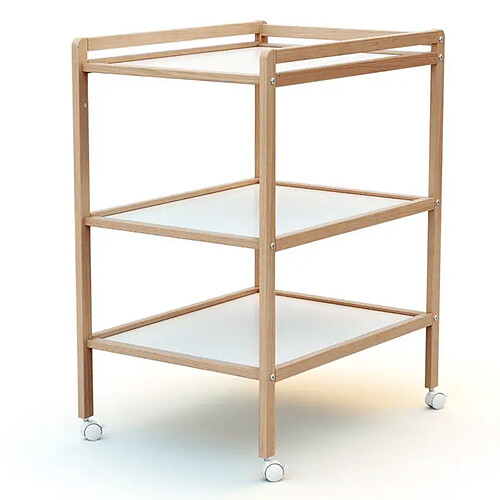 AT4 Table à Langer Double Essentiel - Hêtre