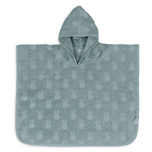 Jollein Poncho de Bain Miffy Jacquard Sea Green - 1/4 Ans