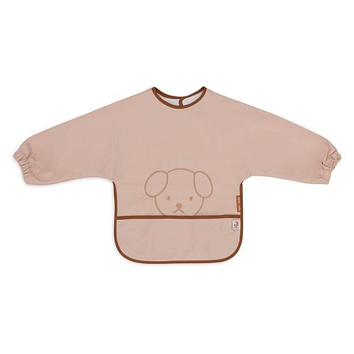 Jollein Bavoir à Manches Imperméable - Miffy Peekaboo Wild Rose