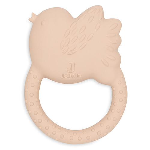 Jollein Anneau de Dentition Lovely Birds - Wild Rose