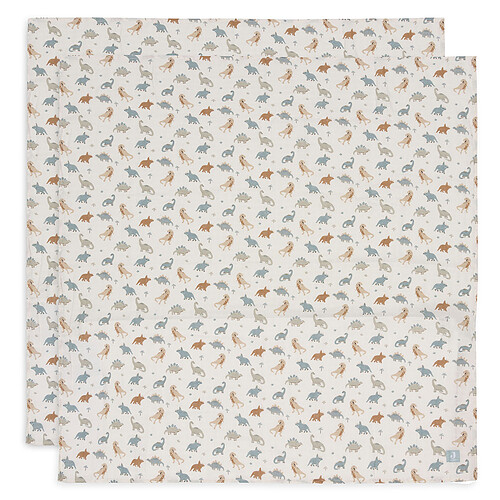 Jollein Lot de 2 Langes Gaze de Coton - Roarsome