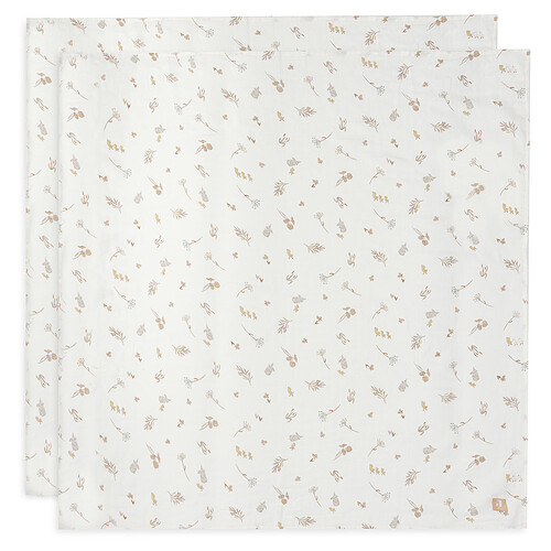 Jollein Lot de 2 Langes Gaze de Coton - Riverside