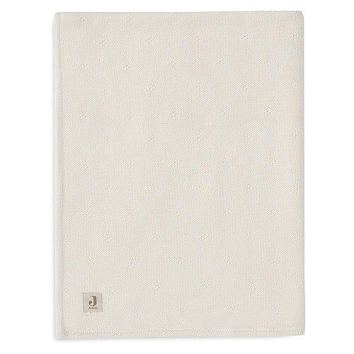 Jollein Couverture Berceau Cosy Knit - Ivory Velvet