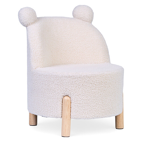 Childhome Chaise Enfant - Teddy Ecru