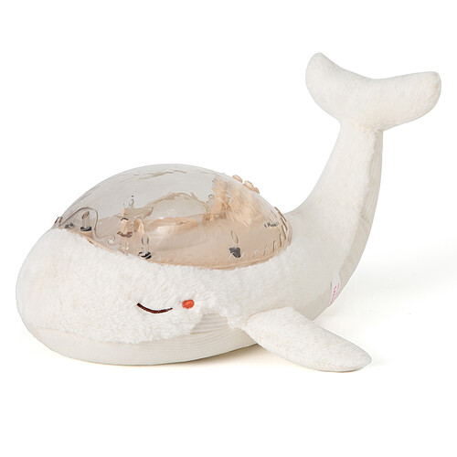 Cloud b Peluche Veilleuse Rechargeable Tranquil Whale White