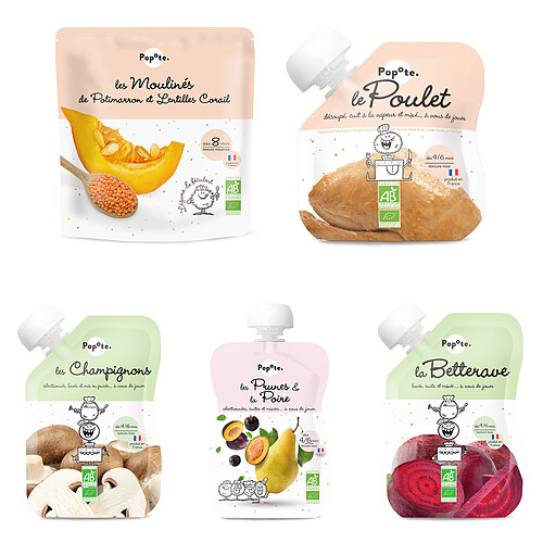 Popote Pack Automne Mixé et Mouliné