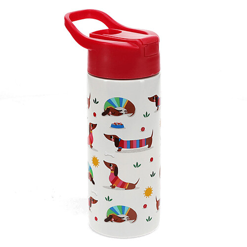 Rex London Gourde Inox Chien Saucisse - 500 ml