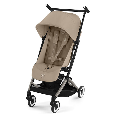 Cybex Poussette Ultra-compacte Libelle Châssis Taupe - Almond Beige