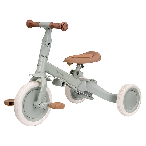 Little Dutch Tricycle 4-en-1 - Pure Sage