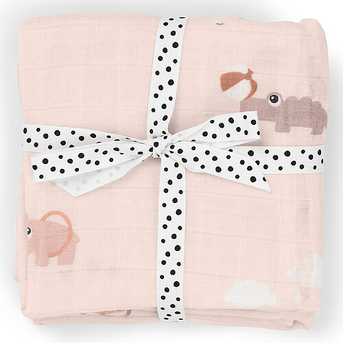 Done by Deer Lot de 2 Langes - Playground Rose