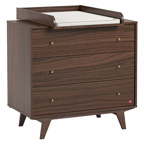 Vox Meubles Commode et Plan à Langer Mid II - Noyer