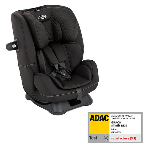 Graco Siège Auto SlimFit i-Size Groupe 0+/1/2/3 - Midnight
