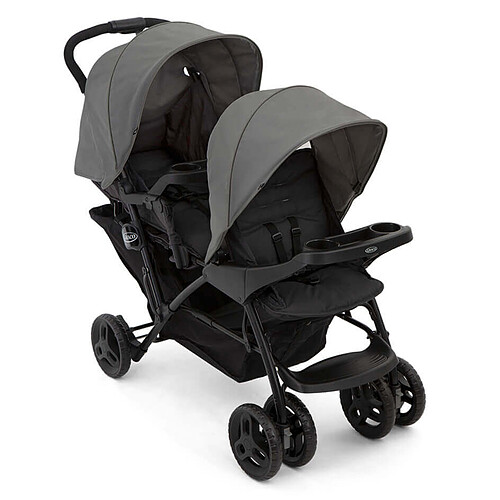 Graco Poussette Double Stadium Duo - Titanium