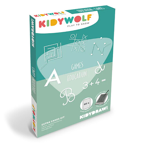 Kidywolf Recharge Kidydraw Mini - Jeux et Education