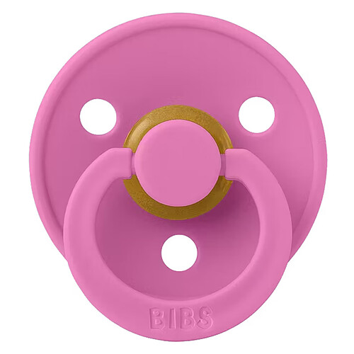Bibs Sucette Ronde Colour Bubblegum - 0/6 Mois