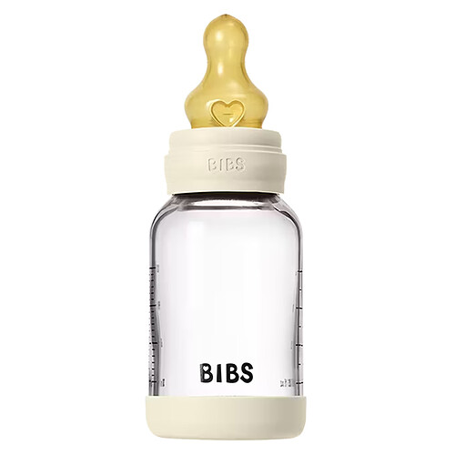 Bibs Biberon en Verre Ivory - 120 ml