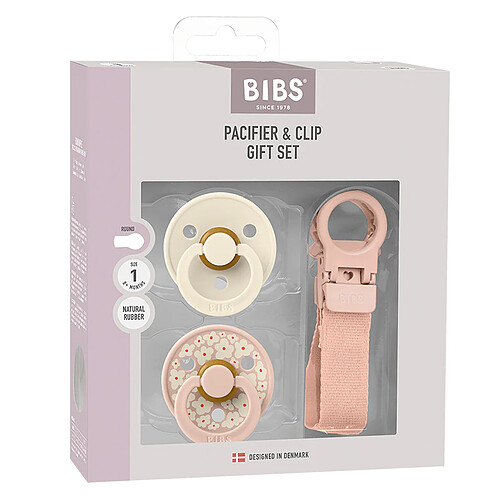Bibs Coffret Cadeau Blush - 0/6 Mois