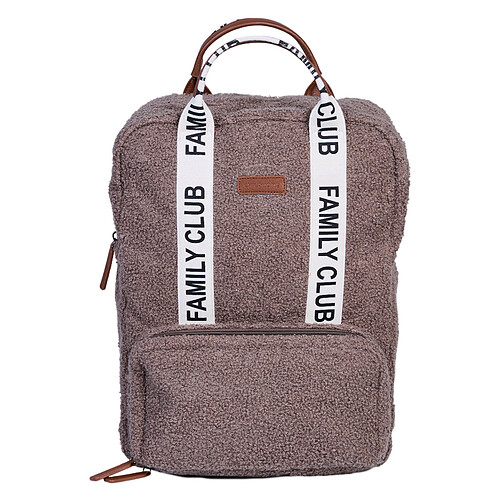 Childhome Sac à Dos à Langer Family Club Signature Teddy - Soft Brown
