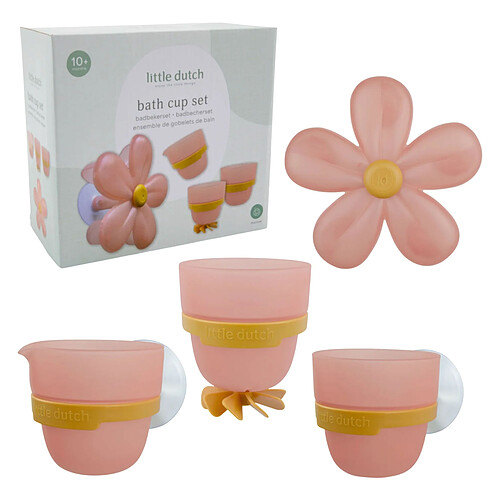 Little Dutch Gobelets de Bain - Fleur