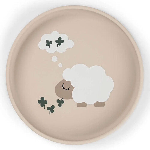 Assiette Stick & Stay - Tiny Farm Sable