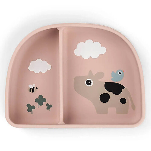 Bol Stick & Stay Compartimenté - Tiny Farm Rose