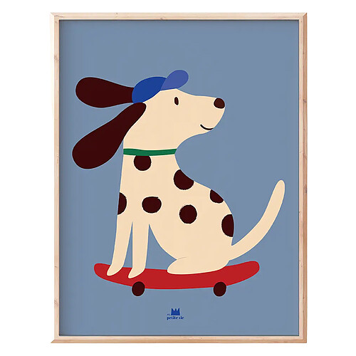 Ma petite vie Affiche Dalmatien - 40 x 30 cm