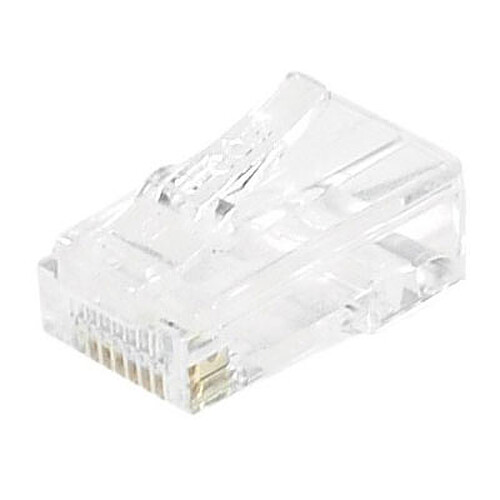 Connecteurs RJ45 catégorie 6 UTP (par 10)