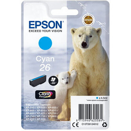 Epson Ours Polaire 26 Cyan