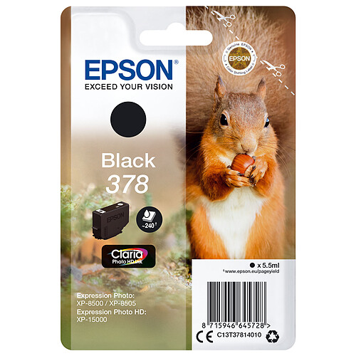 Epson Ecureuil Noir 378