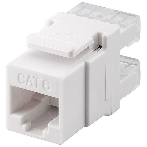 Goobay embase RJ45 Keystone catégorie 5e UTP