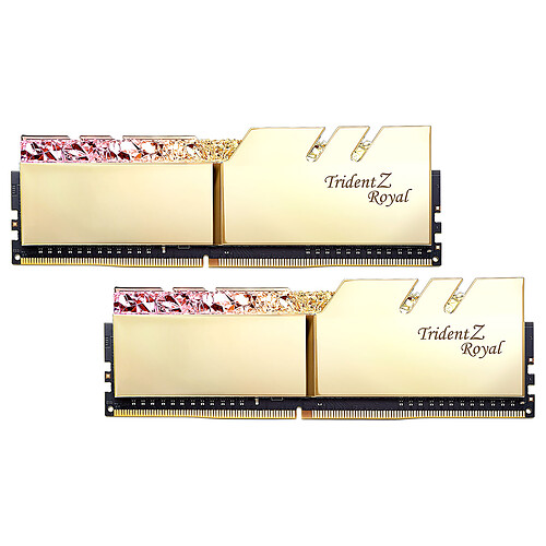 G.Skill Trident Z Royal 32 Go (2 x 16 Go) DDR4 4266 MHz CL19 - Or