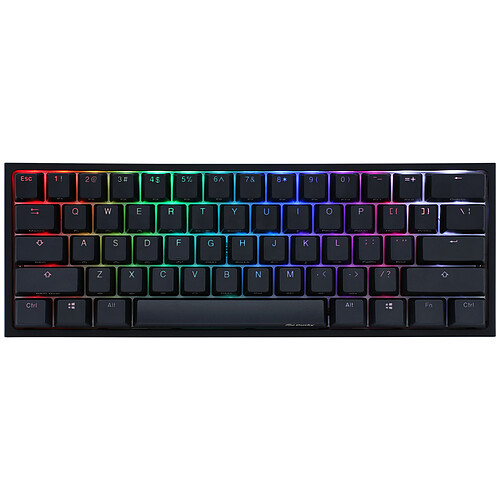 Ducky Channel One 2 Mini RGB Noir (Cherry MX RGB Black)